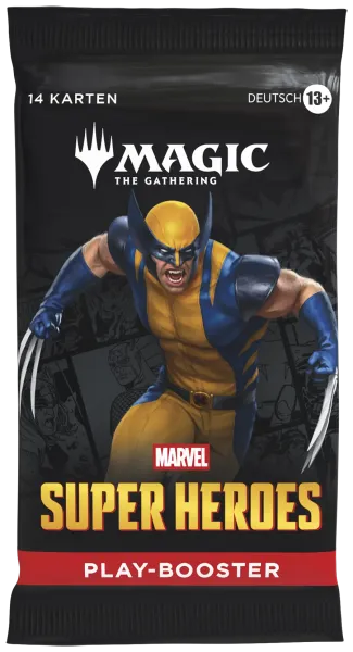 Magic the Gathering - Marvel Super Heroes Play Booster Display (1 Boosters) - DE
